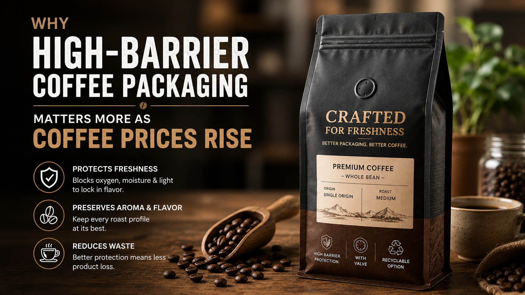 coffee freshness packaging