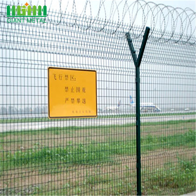 High Quality Y Post Security Airport Fence