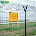 High Security Airport Fences With Razor Barbed Wire