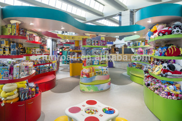Kids retail store toys display shelves shopping mall toys kiosk designs