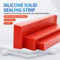 Flexible Solid Solid Silicon Rubber Rope Dense de goma de goma