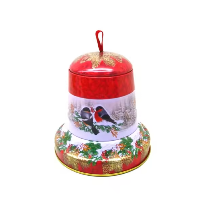 DADI High-quality Christmas Tin Metal Jingle Bell Can