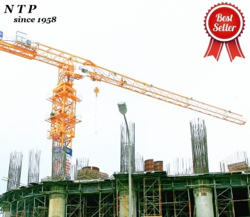 GuangXi NTP brand 6T Model TCT5810 Construction Building Slewing Self Crane Tower Price