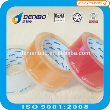 Hot selling Crystal clear BOPP packing tape with SGS and ISO certificate