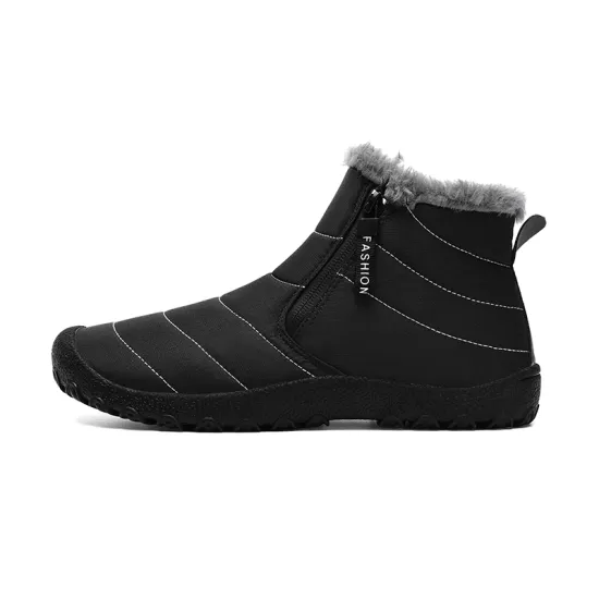 Wholesale Wear Resistant Anti-Crack Fashion Men's Snow Boots