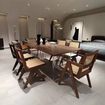 Silla plegable de comedor de muebles de exterior más vendidos con madera sólida de teca Direct hechas desde Indonesia