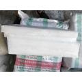 BG8SS Bright white color paraffin wax candle making