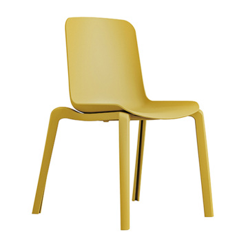 Stackable Dining PP Plastic Chair for Modern Cafe and Restaurant Outdoors