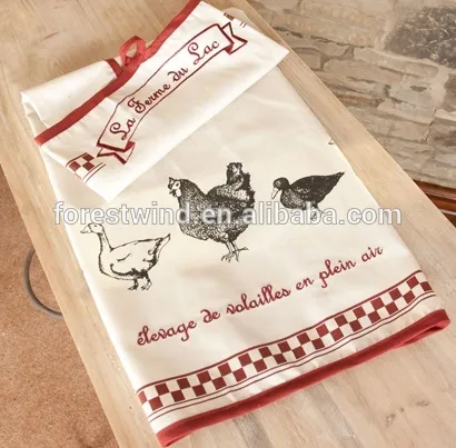 100%soft comfortable tea towel cotton