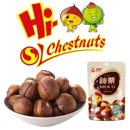 Roasted Ringent Chestnut Snacks, ready to eat snacks,healthy snacks food