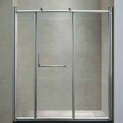 6mm 8mm Frosted Glass Sliding Partition Shower Door