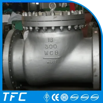 API 6D carbon steel swing check valve