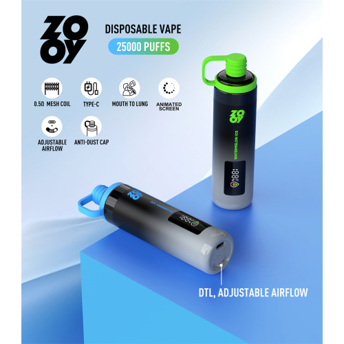 Zooy Shisha 25k Puffs DTL Disposable Vape Wholesale