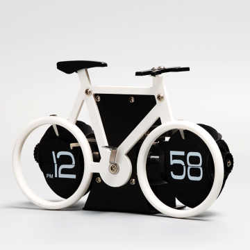 Reloj de mesa de bicicleta con movimiento silencioso