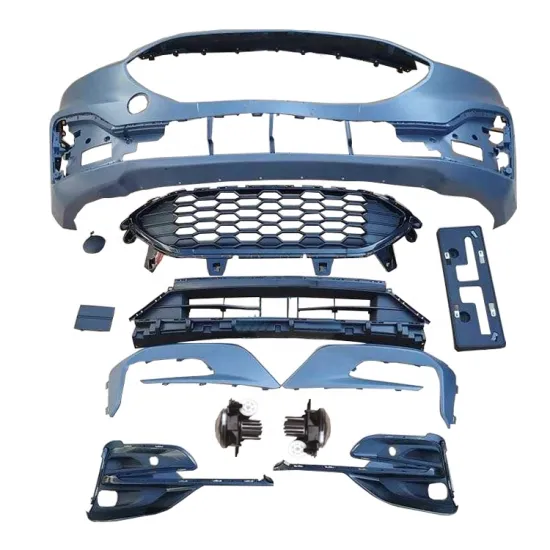 Hot Auto Parts Body Kit - Front Bumper Grille and Fog Light Frame for Ford Escape 2020 ST-LINE