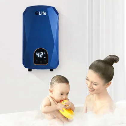 Electric Instant Hot Water Shower Head Heater for Bathroom Appliances