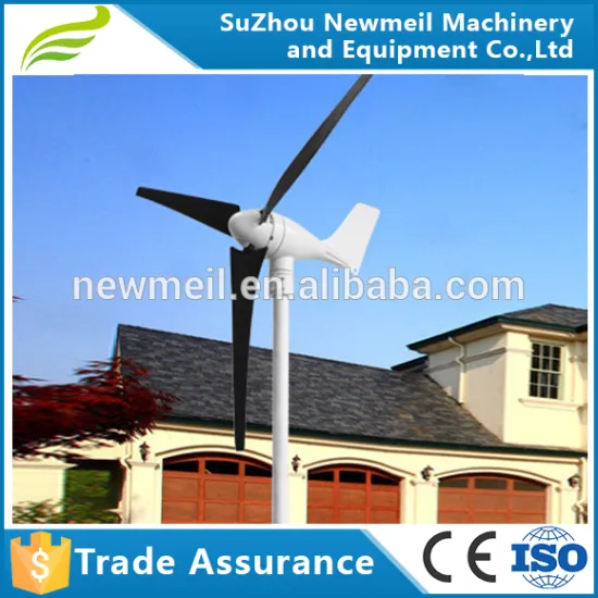 Reliable easy asssemble alluminum 100w 400w 600w small wind generator for boat
