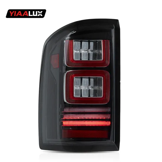 Vland Tail Light Assembly for GMC Sierra 2014-2018 LED Brake Signal Lights
