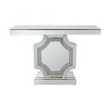 Table de console de diamant broyée en miroir à la vente à chaud