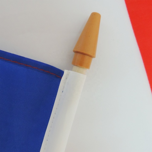 Best selling national French custom hand held flags