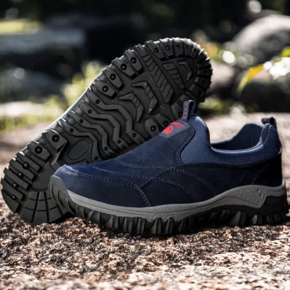 R.JIAN pedal lazy shoes rubber soft sole leisure outdoor hiking shoes outdoor leisure hiking shoes size 37-47