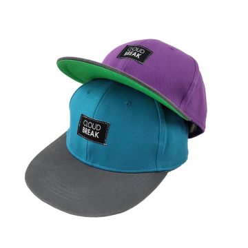2025 Custom 6 Panel Cotton Twill Snapback Baseball Caps with Adjustable Brim and Logo