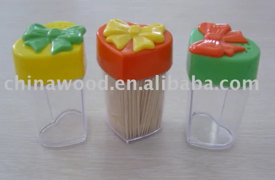 wooden toothpick -- 270pcs/PSH tube