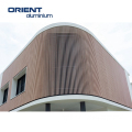 Hot Sale Wood Grain Aluminum Strip for Facade Cladding