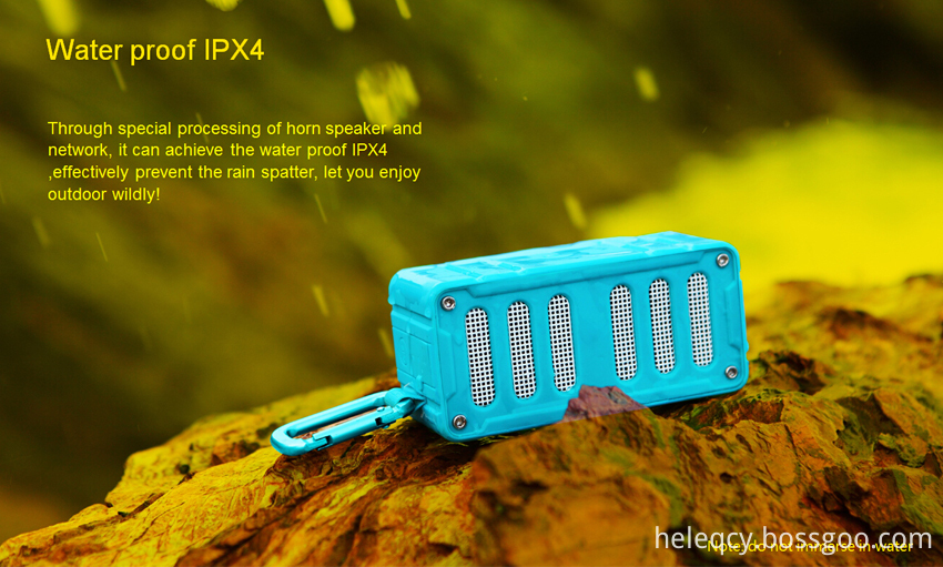 Water proof IPX4 Speaker