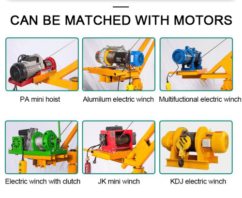 Wholesale Portable Building Materials Lifting Equipment: Discover the Ultimate Mini Crane for Outdoor Projects