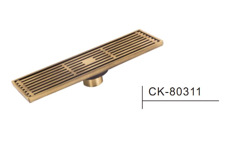 Drain de sol en laiton CK-80311