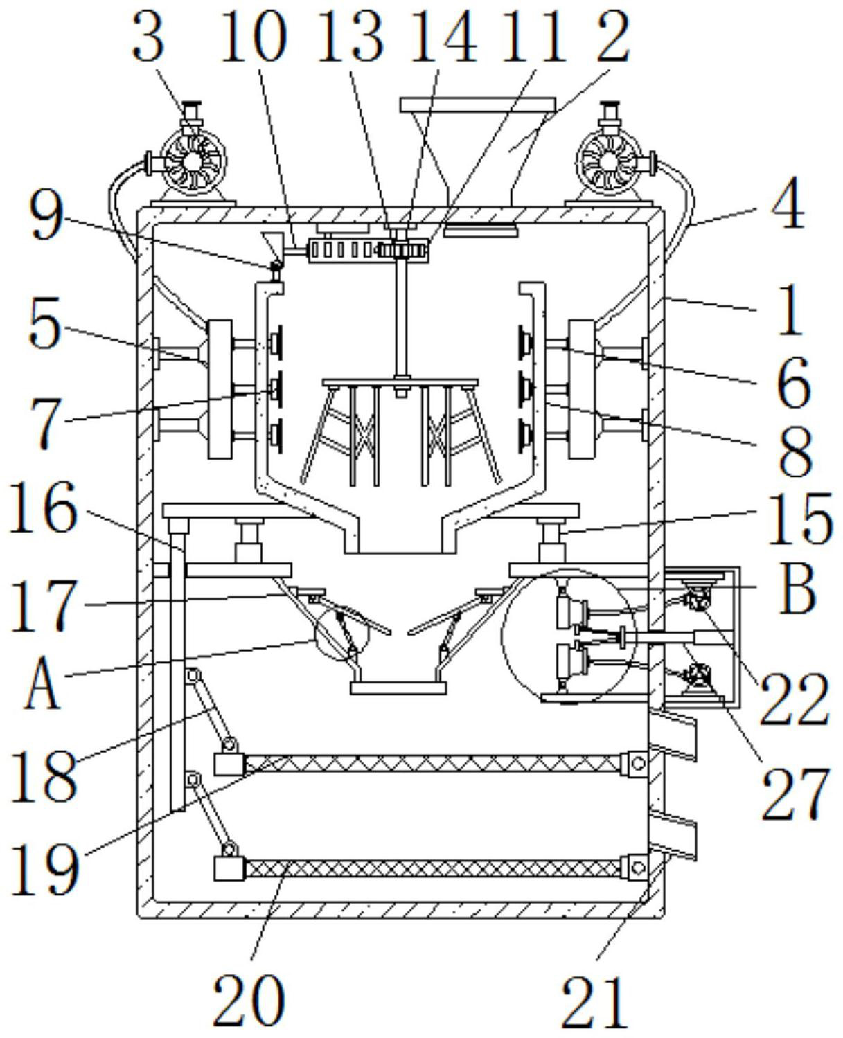 Ore receiving hoppers for the metal industry