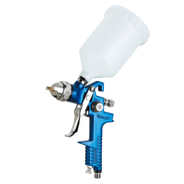 Voylet H827 GRAVITY FEED GUN 600 มล. ถ้วย HVLP ปืนสเปรย์อากาศสแตนเลสสตีล