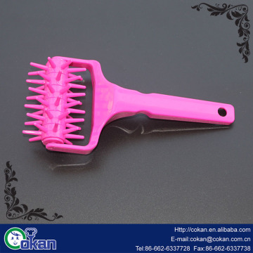 CK-KT686 Plastic Pizza Tools pie maker Lattice Pastry Cutter With Plastic Handle/Pastry Lattice Roller cutter of cake tools.
