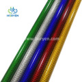 Custom logo cheap price colored carbon fiber tube