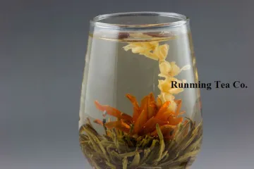 Lily's Fairy + Black Tea Leaves Blooming Tea
