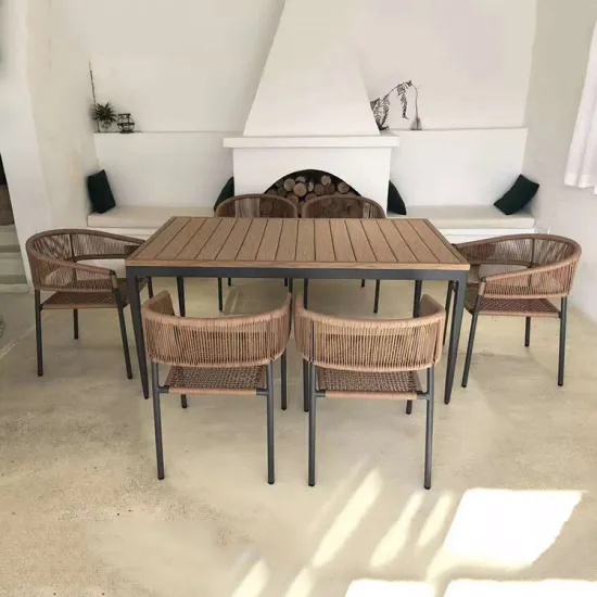 Factory Supply Leisure Garden Chairs and Tables for Outdoor Sale