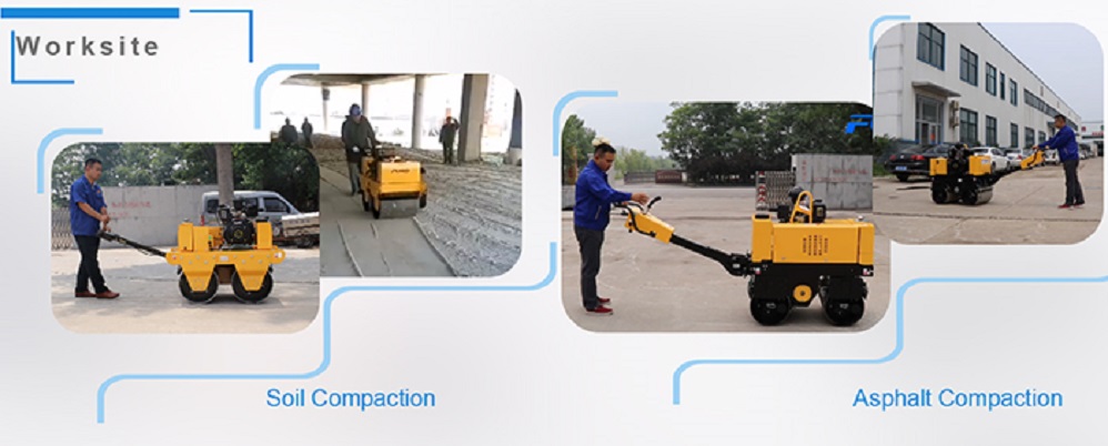 Double Drum Compactor Roller