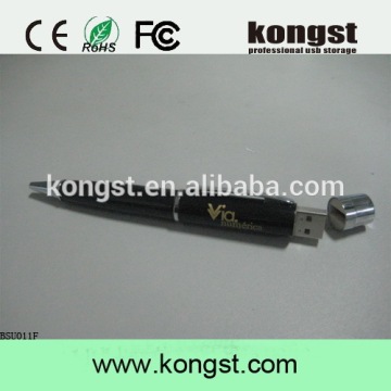 Pen Shape High Speed USB Flash Drives USB 2.0 Pen Drive Good Quality Memory Flash with custom logo