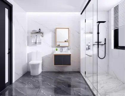 Simple Modern Bathroom Cabinets Vanities