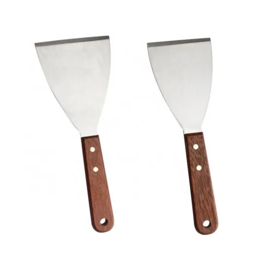 Stainless Steel Teppanyaki Shovel Hamburger Spatula