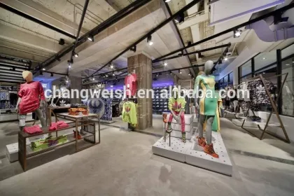 Sports clothing display furnitures