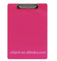 FC red plastic clipboard