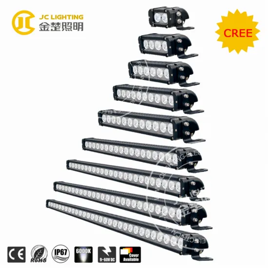 led 4x4 light bar reflector 50 inch led light bar single row led light bar