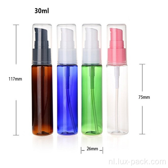 10 ml 30 ml lotionfles Pet Cosmetic Packaging Bottle