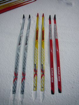 180cm 4 color nordic skiing