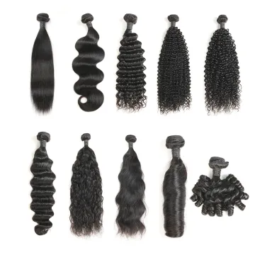 Unprocessed Original Super Double Drawn Human Hair Magic Curl Pixie Curl Funmi Wave Cambodian Indian Xuchang Factory Wholesale