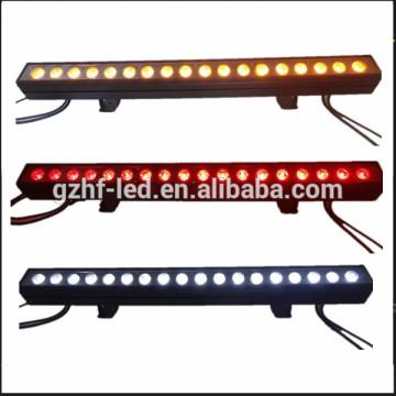 Wedding Entertainment Professional 18pcs led wall washer light bar 4in1 5in1 6in1stage waterproof washing light
