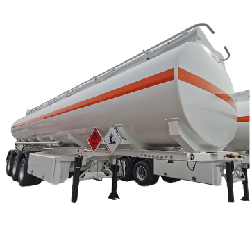 3 Axles Carbon Steel Oil Tanker and Aluminum Fuel Tanker Semi Trailers for Sale