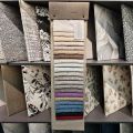 Tissu décoratif d'ameublement doux et pratique